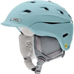Smith Vantage MIPS Helmet - Women's -Ski Equipment Discounts fw21 smith vantagewomens mattepolarblue helmet