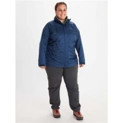 Marmot PreCip Eco Jacket - Women's (Plus Size) -Ski Equipment Discounts fw21 46160 2975 mod