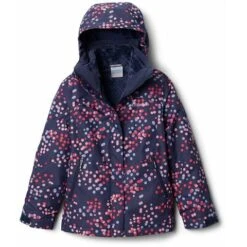 Columbia Bugaboo II 3-in-1 Jacket - Girl's -Ski Equipment Discounts fw22 1801551 467 f