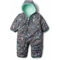 Columbia Powder Lite Reversible Bunting - Infant -Ski Equipment Discounts fw22 1864021 356 a2