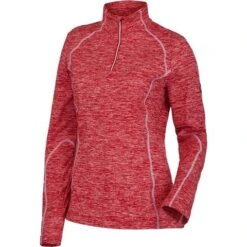 Spyder Accord Zip T-Neck - Women's -Ski Equipment Discounts fw22 194085 607 a