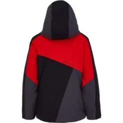 Spyder Ambush Jacket - Boy's -Ski Equipment Discounts fw22 215010 001 b