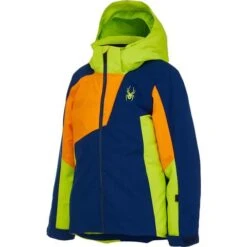 Spyder Ambush Jacket - Boy's -Ski Equipment Discounts fw22 215010 416 c