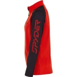 Spyder Retro Zip T-Neck - Boy's -Ski Equipment Discounts fw22 215017 620 d