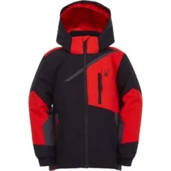 Spyder Challenger Jacket - Toddler Boy's -Ski Equipment Discounts fw22 215083 001 a