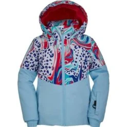 Spyder Conquer Jacket - Toddler Girl's 18 Spyder Conquer Jacket - Toddler Girl's -Ski Equipment Discounts fw22 215102 451 a