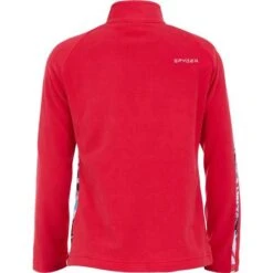 Spyder Speed Fleece Zip T-Neck - Girl's -Ski Equipment Discounts fw22 216008 650 b