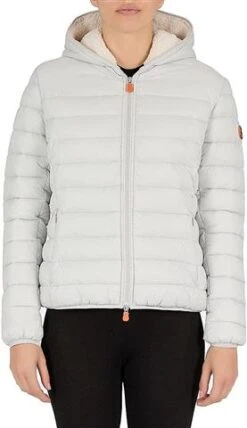 Save The Duck Gwen Hooded Sherpa Lined Jacket - Women's -Ski Equipment Discounts fw22 SAV D39690W GIGA13 1