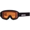 Anon Relapse Goggles + Bonus Lens -Ski Equipment Discounts fw22 anon relapse black sunny amber