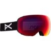 Anon M3 Goggles + Bonus Lens -Ski Equipment Discounts fw22 anonm2 black red cloudy