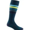 Darn Tough Snowburst OTC Midweight With Cushion Socks - Women's -Ski Equipment Discounts fw22 dt 8028 darkteal