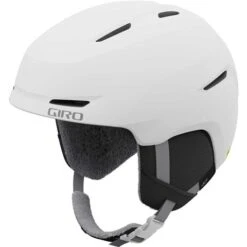 Giro Spur MIPS Helmet - Youth -Ski Equipment Discounts fw22 giro spur mips snow helmet matte white hero