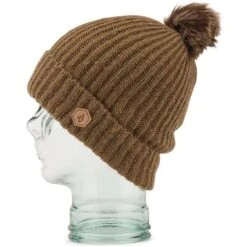 Volcom Lula Beanie - Women's -Ski Equipment Discounts fw22 lula beanie womens coffee