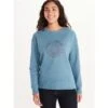 Marmot Mtn Works CN Sweatshirt - Women's 1 Marmot Mtn Works CN Sweatshirt - Women's -Ski Equipment Discounts fw22 mtn workscn cascadem12020 735 s02