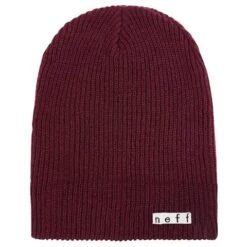 Neff Daily Beanie - Women's -Ski Equipment Discounts fw22 nef nf00001 maroon