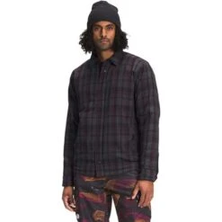 Men The North Face Fort Point Insulated Flannel - NF0A3LZH -Ski Equipment Discounts fw22 nf0a3lzh 2p7 alt1