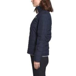 The North Face Mossbud Insulated Reversible Jacket - Women's -Ski Equipment Discounts fw22 nf0a4r3e sj2 model34
