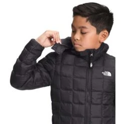 The North Face Thermoball Eco Hoodie - Boy's -Ski Equipment Discounts fw22 nf0a5gc5 jk3 modelhood3