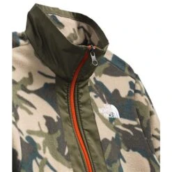 The North Face Printed Glacier 1/4 Zip - Youth -Ski Equipment Discounts fw22 nf0a5iyu 286 modelclose1