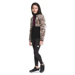 The North Face Printed Glacier 1/4 Zip - Youth -Ski Equipment Discounts fw22 nf0a5iyu 2al model34