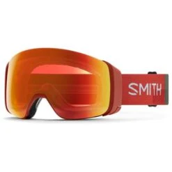Smith 4D Mag Goggle -Ski Equipment Discounts fw22 snow 4d mag clay red landscape m0073200r99mp