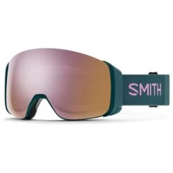 Smith 4D Mag Goggle -Ski Equipment Discounts fw22 snow 4d mag everglade rose gold m0073201999m5