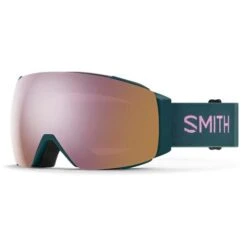 Smith I/O MAG Goggles - Ski & Snow -Ski Equipment Discounts fw22 snow io mag everglade chromapop everyday rose gold mirror m0042701999m5