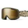 Smith Riot Goggle - Women's -Ski Equipment Discounts fw22 snow riot alder floral camo chromapop sun black gold mirror