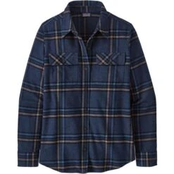 Patagonia L/S Organic Cotton Midweight Fjord Flannel Shirt - Women's (42405) -Ski Equipment Discounts fw22 wbf21 42405 tune