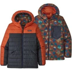 Patagonia Reversible Down Sweater Hoody - Boy's