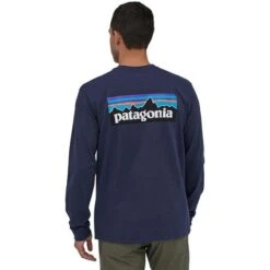 Patagonia L/S P-6 Logo Responsibili-Tee - Men's (38518) 13 Patagonia L/S P-6 Logo Responsibili-Tee - Men's (38518) -Ski Equipment Discounts fw22 wbs20 38518 cny mk2