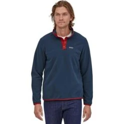 Patagonia Micro D Snap-T Pullover - Men's -Ski Equipment Discounts fw22 wbs21 26165 nncr cs1