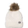 686 Majesty Cable Knit Beanie - Women's - 2022 Model -Ski Equipment Discounts fw22 wmns majesty cable knit beanie m1wbne31 white 0072