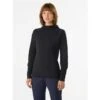 Arc'teryx Motus Hoody - Women's -Ski Equipment Discounts fw22 30100 blk motus hoody black women s front view