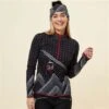 Krimson Klover Adrenaline 1/4 Zip Base Layer Top - Women's -Ski Equipment Discounts fw23 2016 061 studio 0174