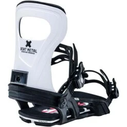 Bent Metal Bolt Bindings - Men's -Ski Equipment Discounts fw23 2022 2023 bent metal bolt snowboard binding black white 02