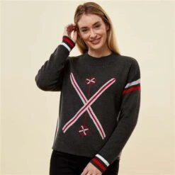 Krimson Klover Traverse Pullover Sweater - Women's -Ski Equipment Discounts fw23 2066 005 studio 1743