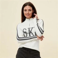 Krimson Klover Cirque 1/4 Zip Base Layer Top Sweater - Women's -Ski Equipment Discounts fw23 2073 101 studio 1017