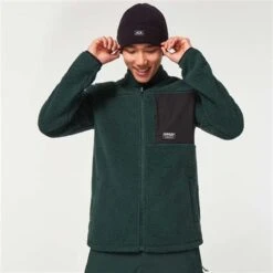 Oakley Mountain Fire Sherpa -Ski Equipment Discounts fw23 OAK FOA403426 hunter green 1