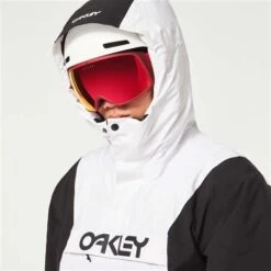 Oakley TNP TBT Insulated Anorak - Men's -Ski Equipment Discounts fw23 OAK FOA403652 white black 3
