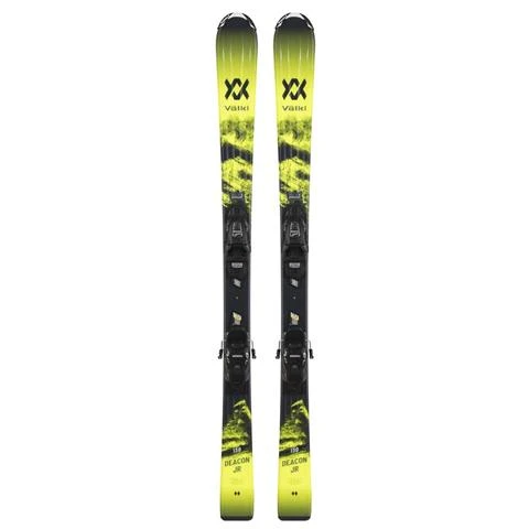 Volkl Deacon Jr. + 7.0 Vmotion Jr. Skis - Youth 3 Volkl Deacon Jr. + 7.0 Vmotion Jr. Skis - Youth