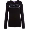 Fera Ski Sweater - Women's -Ski Equipment Discounts fw23 fer s2102 blk gry