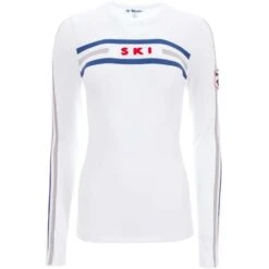 Fera Ski Sweater - Women's -Ski Equipment Discounts fw23 fer s2102 wht nvy