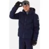 Rossignol Signature Merino Down Jacket - Men's 1 Rossignol Signature Merino Down Jacket - Men's -Ski Equipment Discounts fw23 rossignol signaturemerinodown jacket darknavy front