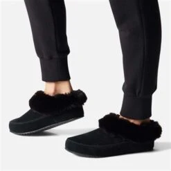 Sorel Go - Coffee Run Slipper - Women's -Ski Equipment Discounts fw23 sor 1915801 blk sea slt 5