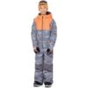 686 Shazam One Piece Suit - Boy's 2 686 Shazam One Piece Suit - Boy's -Ski Equipment Discounts fw23 686 boysshazamonepiecesuit charcoalcamocolorblock 1