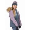 686 Ceremony Insulated Jacket - Girl's 2 686 Ceremony Insulated Jacket - Girl's -Ski Equipment Discounts fw23 686 girlsceremonyinsulatedjacket dustyorchidmountainsunset 1