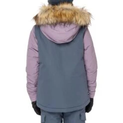 686 Ceremony Insulated Jacket - Girl's -Ski Equipment Discounts fw23 686 girlsceremonyinsulatedjacket dustyorchidmountainsunset 3