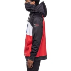 686 Bonded Fleece Pullover Hoody - Men's -Ski Equipment Discounts fw23 686 mensbondedfleecepulloverhoody nasablackcolorblock 2