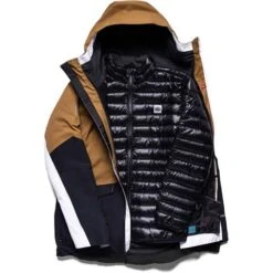 686 GTX Smarty Weapon Jacket - Men's -Ski Equipment Discounts fw23 686 mensgtxsmartyweaponjacket breencolorblock 17